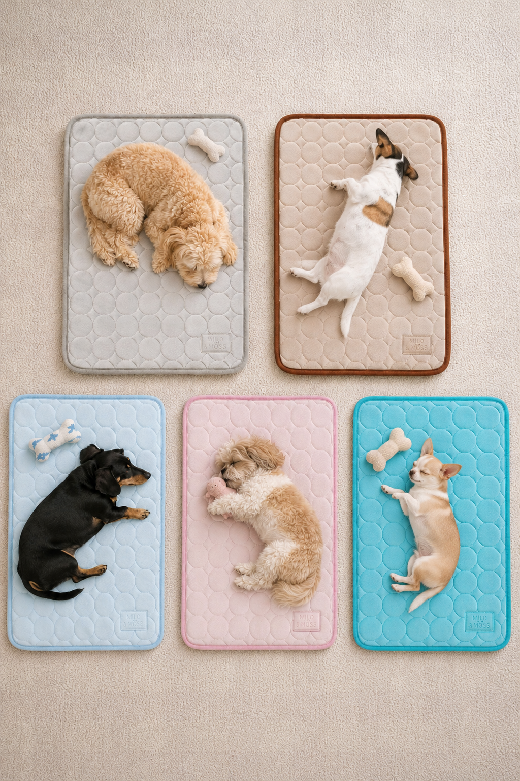 the cooling mat — for slow summer naps.